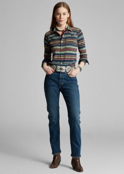 Ralph Lauren Vintage Straight Fit Jeans Dame Danmark (YEJUZ3940)